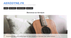 Desktop Screenshot of aerodyne.fr