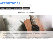 Tablet Screenshot of aerodyne.fr