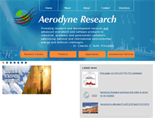 Tablet Screenshot of aerodyne.com